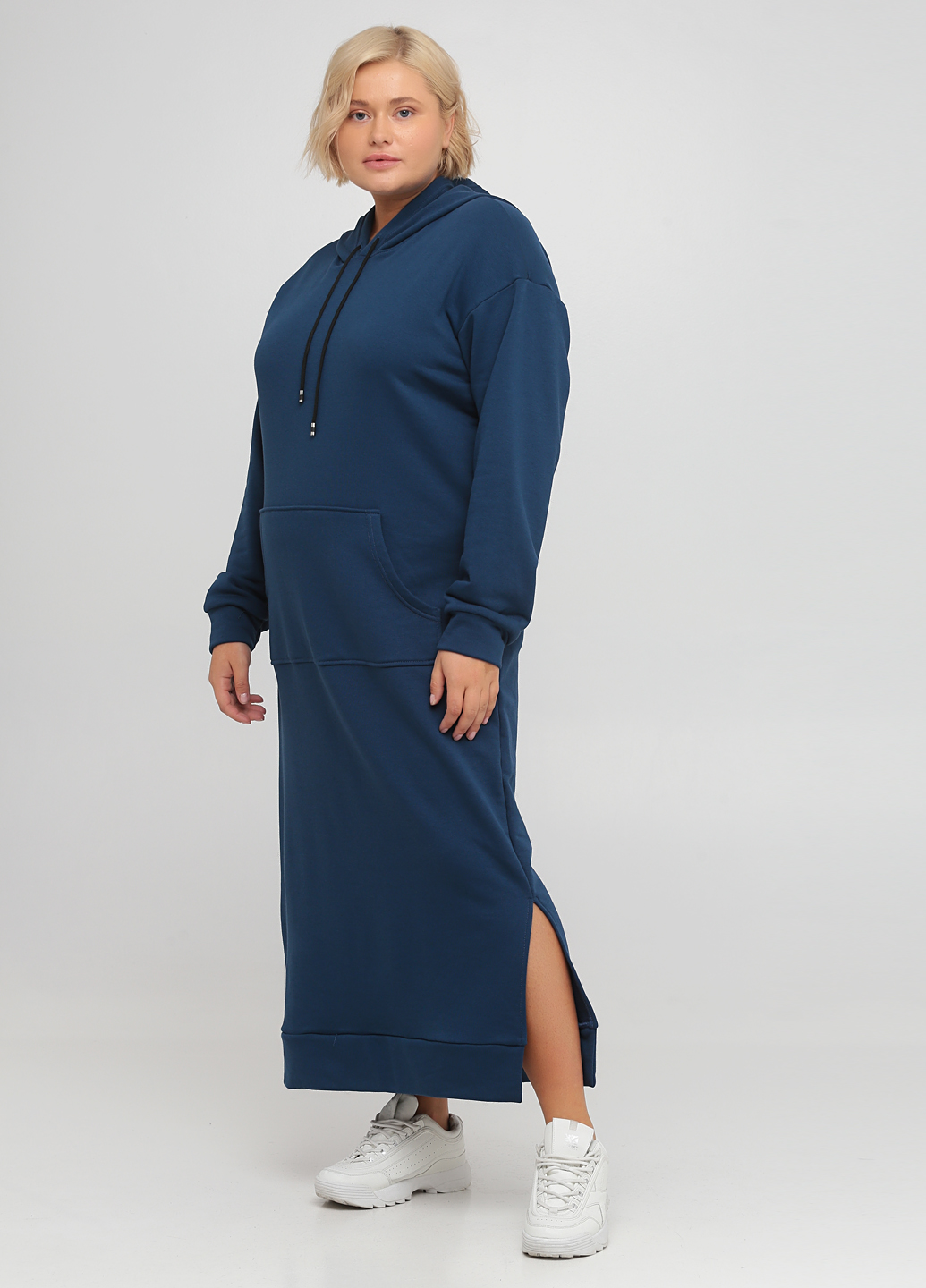 

Платье-худи Ukreina Трикотаж 4XL Синий U21Pla0868