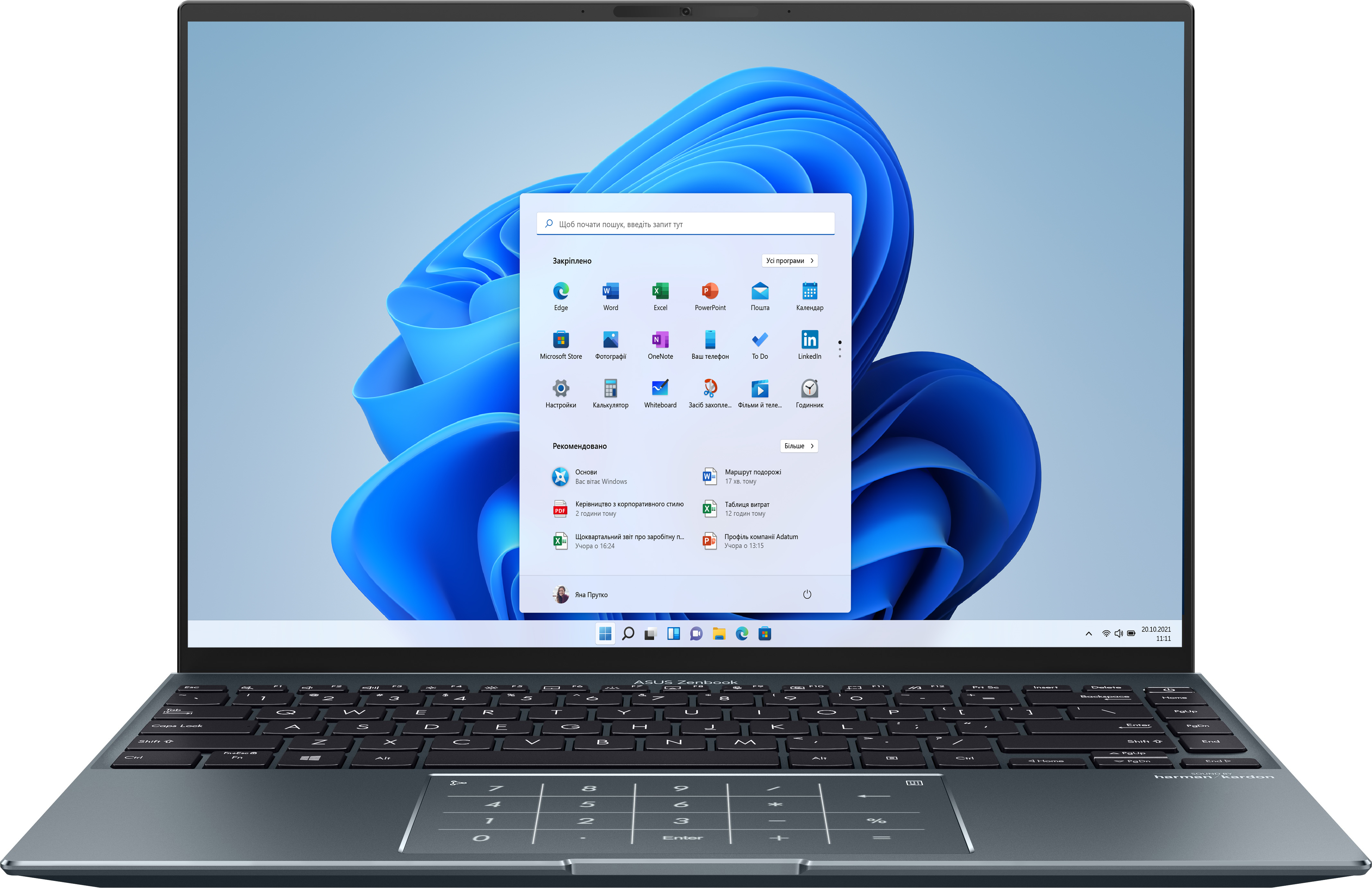 

Ноутбук ASUS ZenBook 14X OLED UX5401EA-KN144W (90NB0UQ1-M03950) Pine Grey