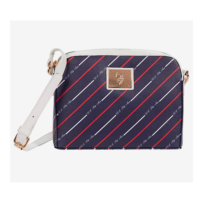 

Женская сумка US POLO ASSN crossbody темно синяя