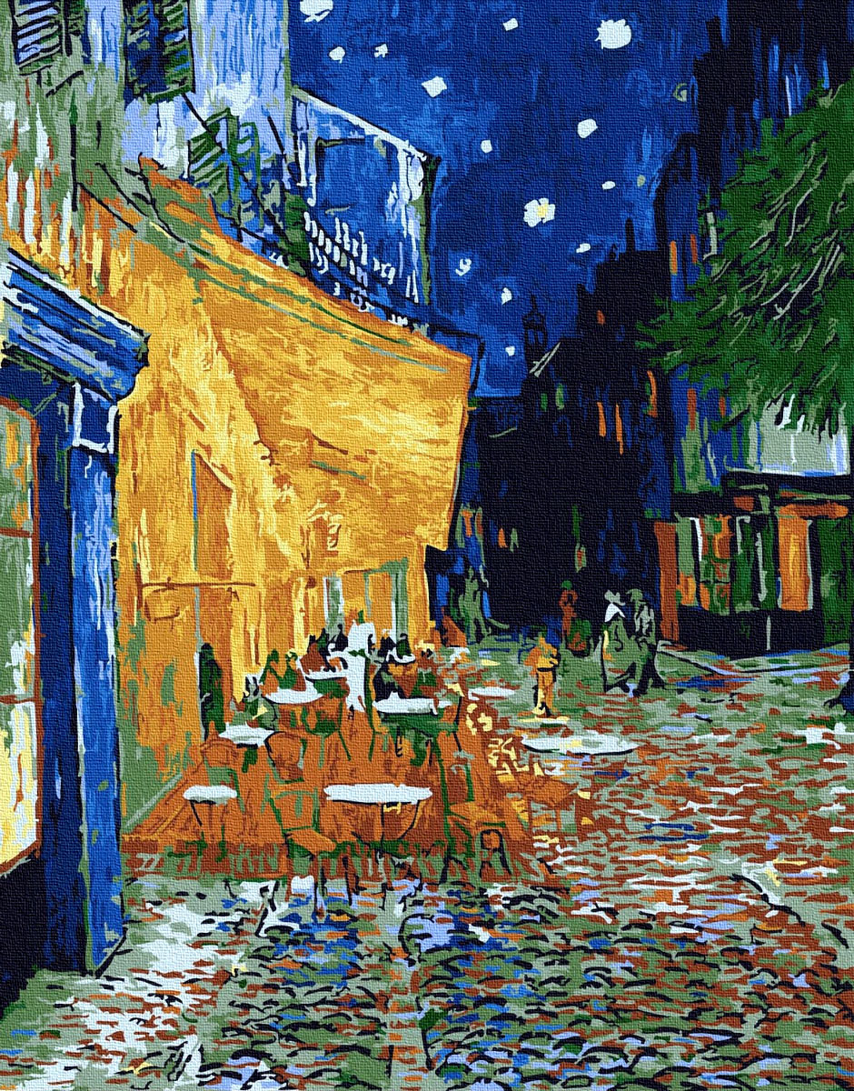 

Картина по номерам Ночное кафе Ван Гог, 40 х 50 см (BRM21888)