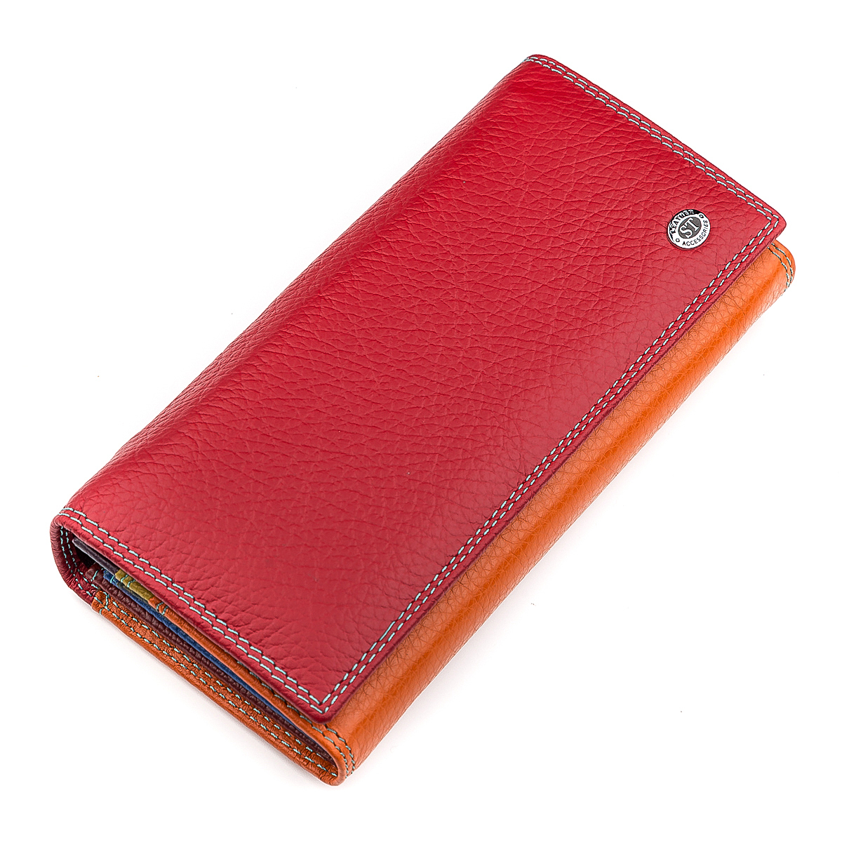 

Кошелек женский ST Leather 18386 кожа Красный
