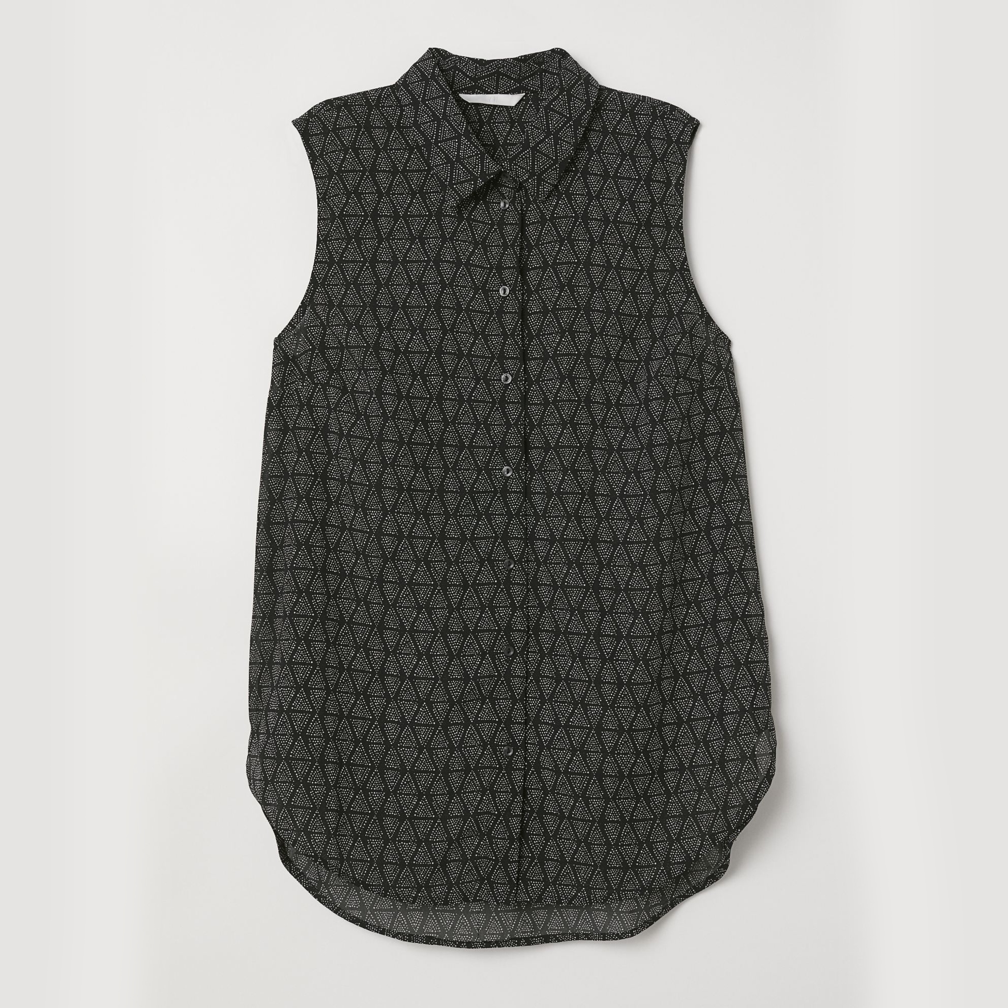 

Блузка H&M 6314188RP12  Черная, Блузка H&M 6314188RP12 38 Черная
