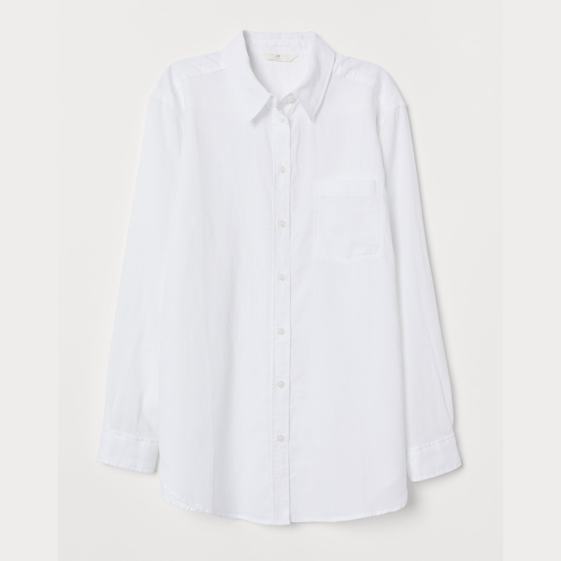 

Рубашка H&M 7515921dm  Белая, Рубашка H&M 7515921dm 36 Белая