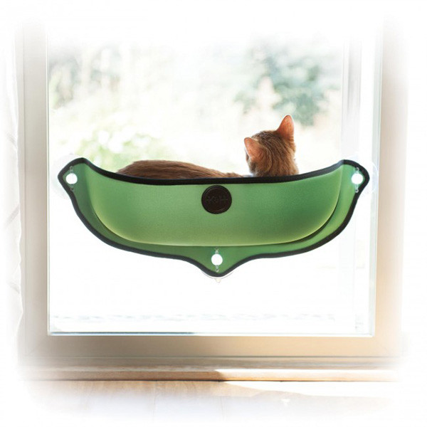 

Спальное место для кошек K&H Ez Mount Window Bed на окно 69х28 см.