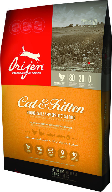 

Сухой корм Orijen Cat & Kitten для кошек всех пород и возрастов 1.8 кг
