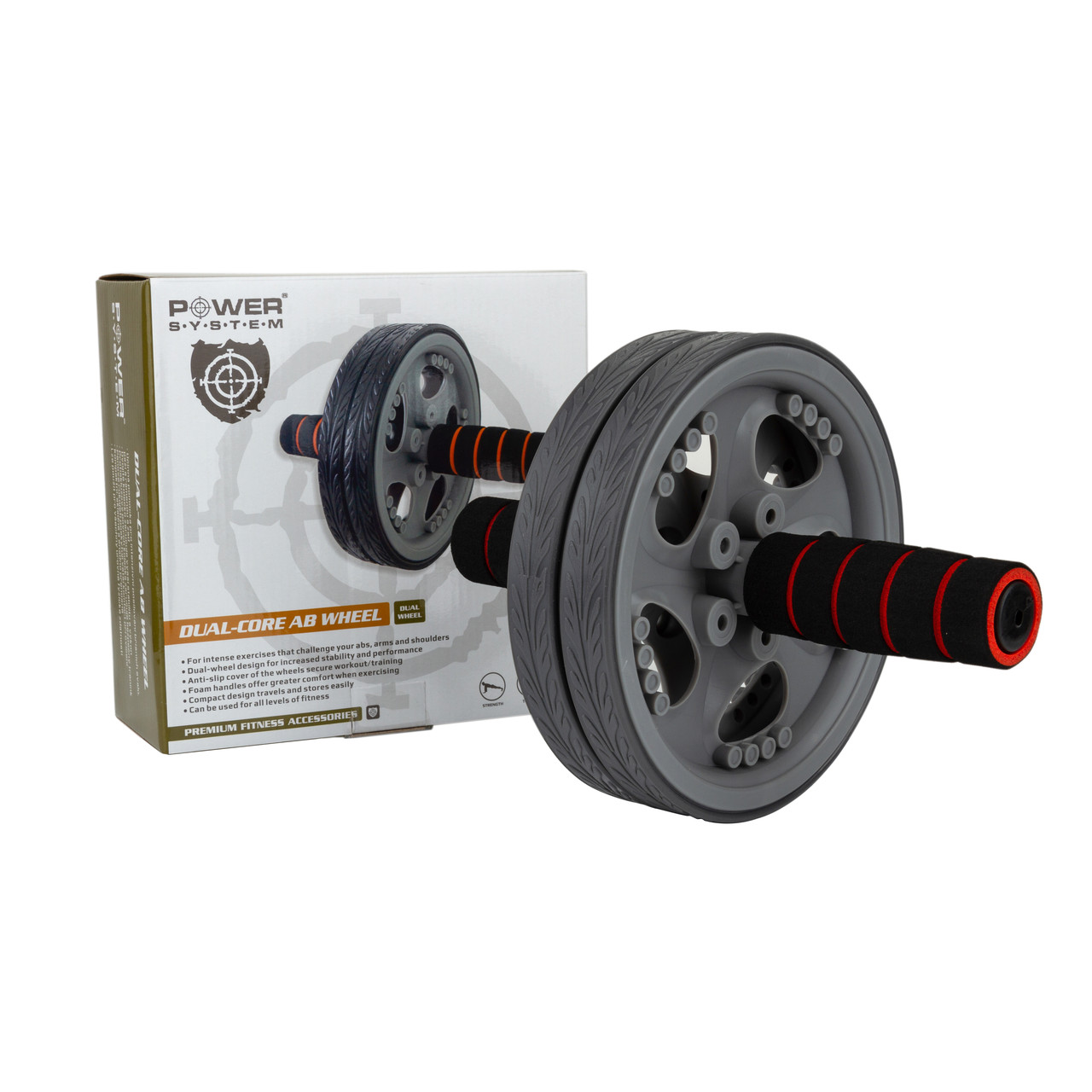 

Колесо для пресса Power System Dual-Core Ab Wheel PS-4042