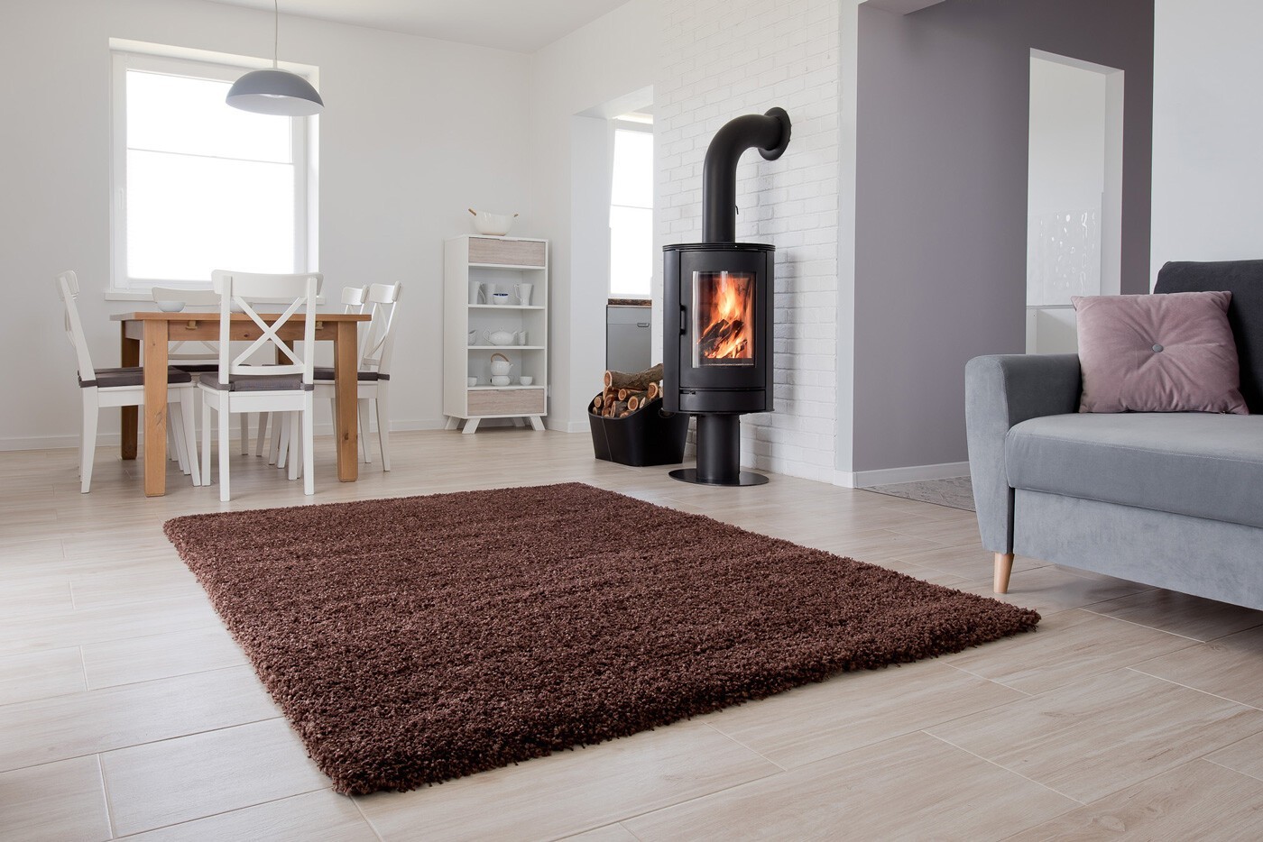 

Килим SUPER SHAGGY HIMALAYA A703A BROWN 2.5*4