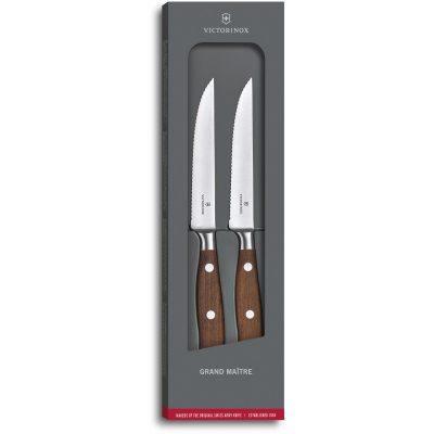 

Набор ножей Victorinox Grand Maitre Steak Set 12см Serrated Wood (7.7240.2W)