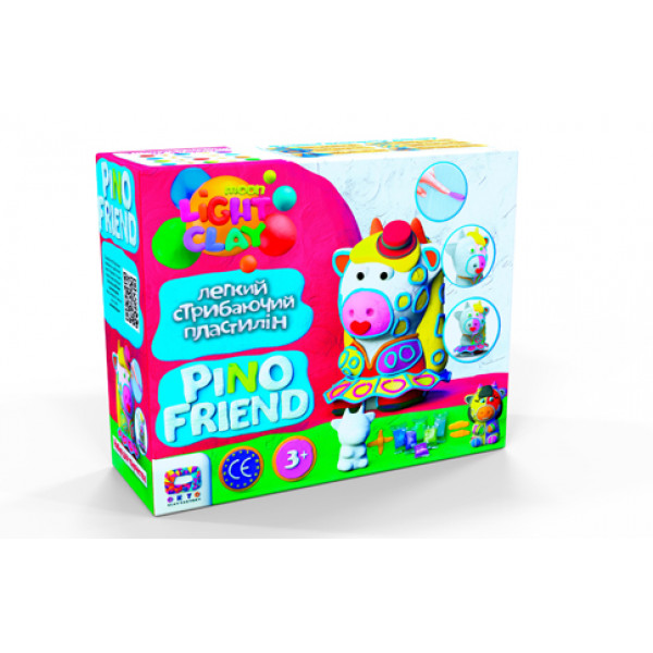 

Набір легкого стрибаючого пластиліну TM Moon light clay Pino Friend Діді (9)