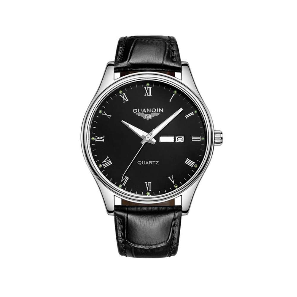 

Часы Guanqin Silver-Black-Black GQ11006 CL