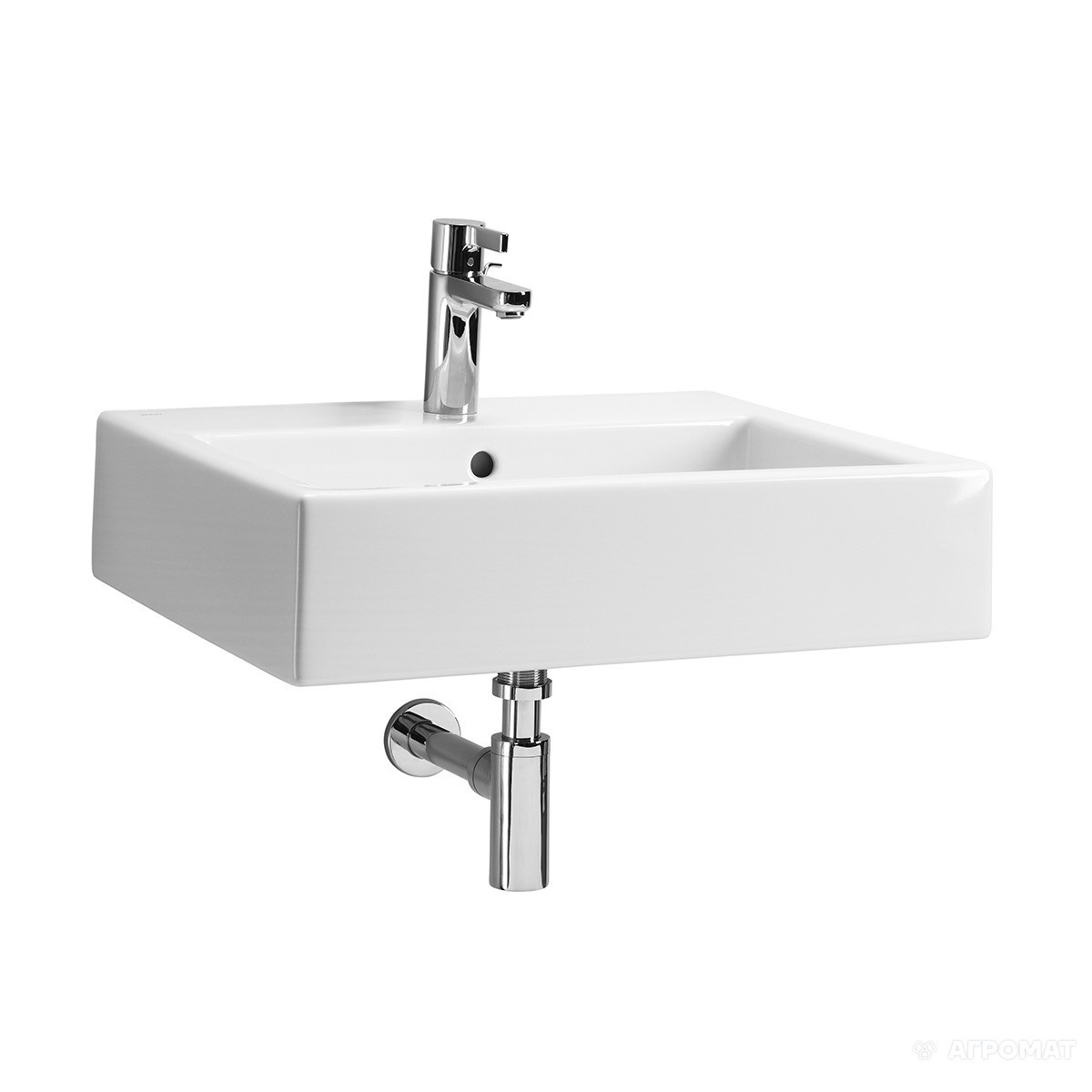 

L51160000 TWINS Умивальник прямокутний 60см, з отв., 60 x 46см