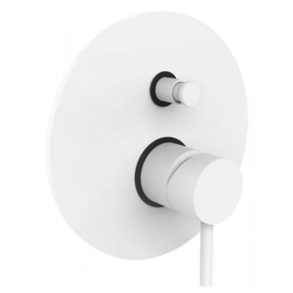 

Смеситель для ванны/душа встроенный Paffoni Light, Bianco Opaco (LIG015BO)