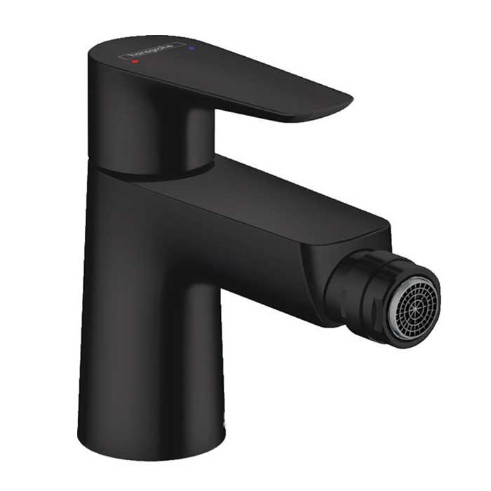 

Смеситель для биде Hansgrohe Talis E с донным клапаном, черный матовый (71720670)