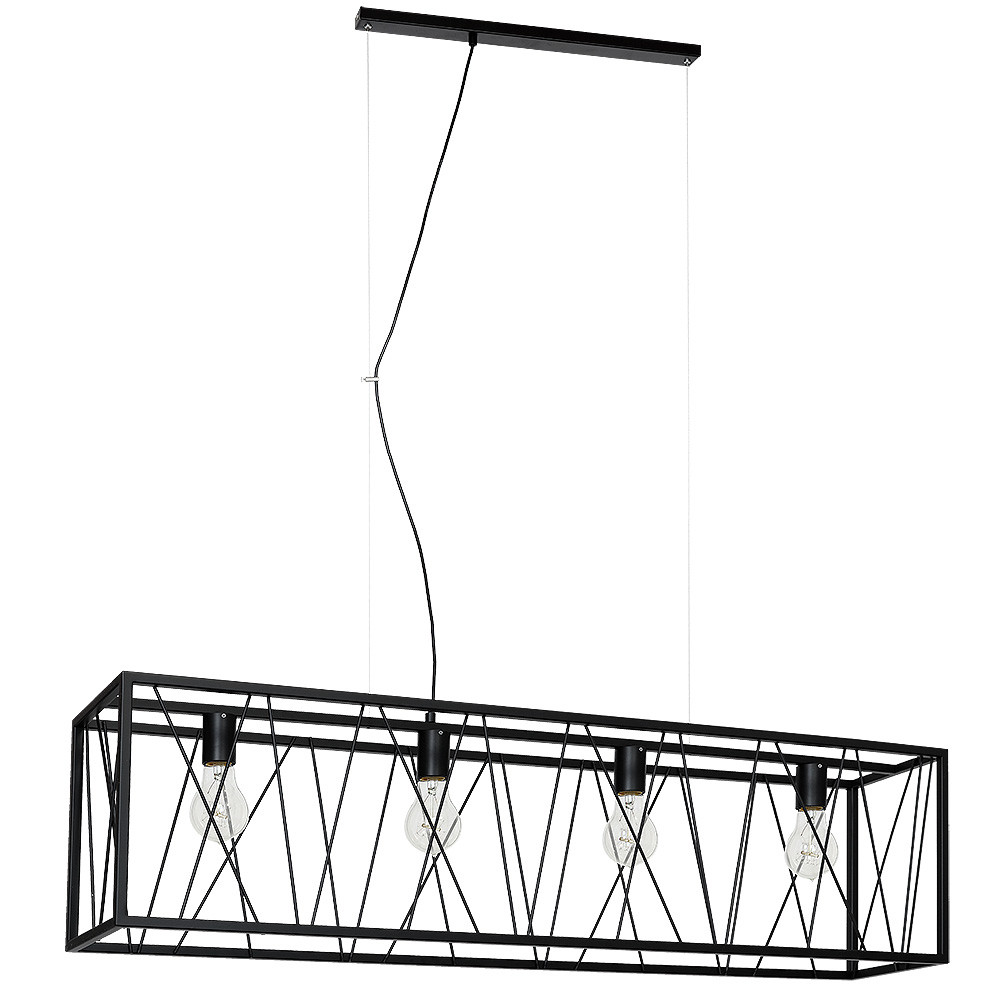 

Декоративная люстра Luminex Frame Черный (6984)