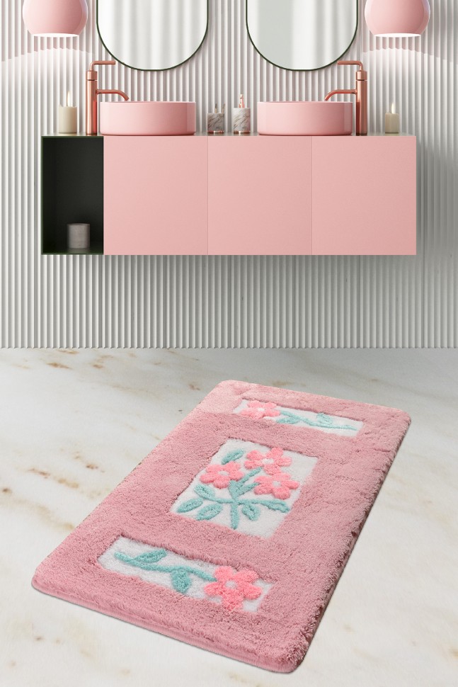 

Коврик для ванной Chilai Home Linda Pembe 60x100 11002428