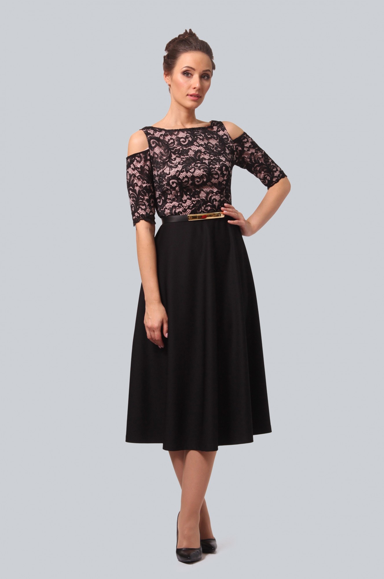 

Женские платье Alika Kruss, Мю черный 4XL