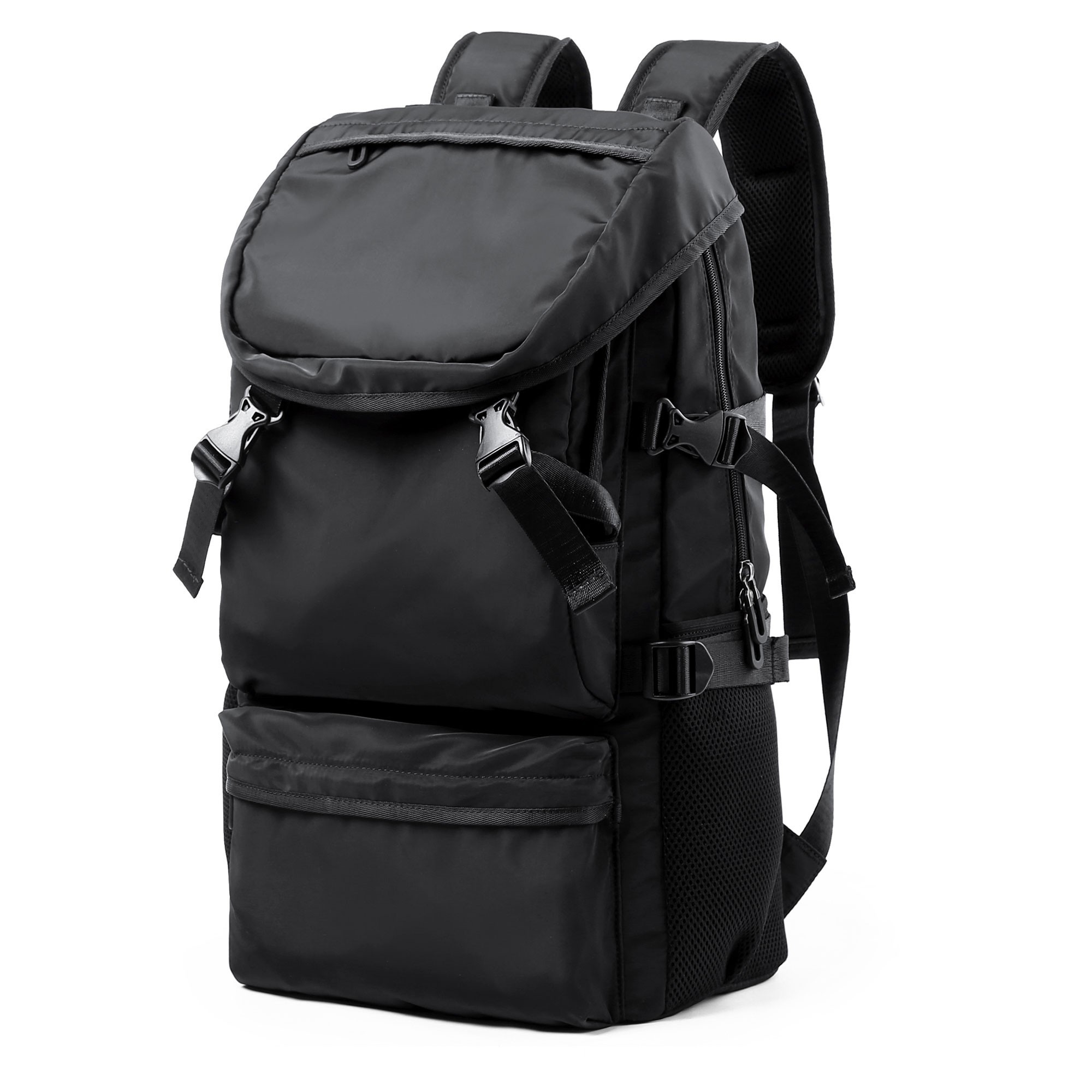 

Рюкзак мужской для ноутбука городской из водонепроницаемой ткани MOYYI модель 322-1 (Черный)