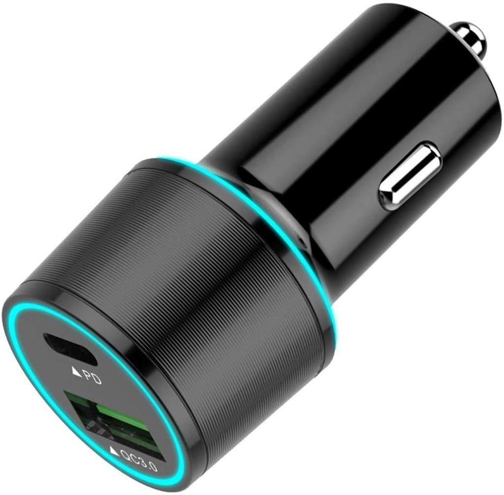 

Автомобильное зарядное устройство Fonus F49 36Вт быстрая зарядка PD 2 порта USB