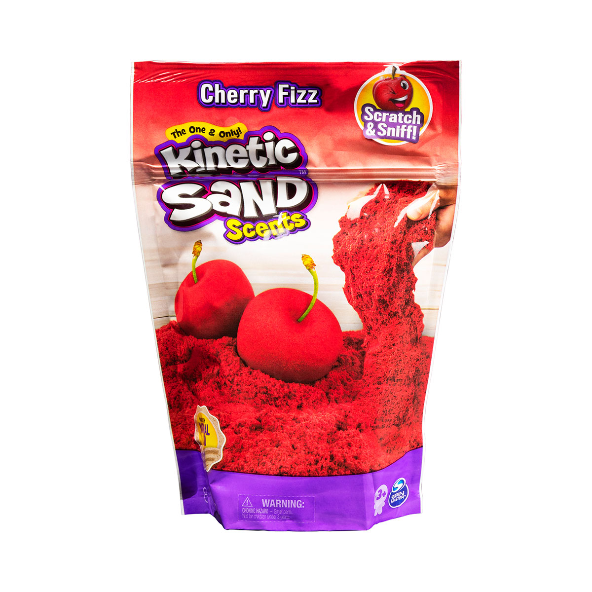 

Песок для детского творчества с ароматом - KINETIC SAND Вишневая шипучка