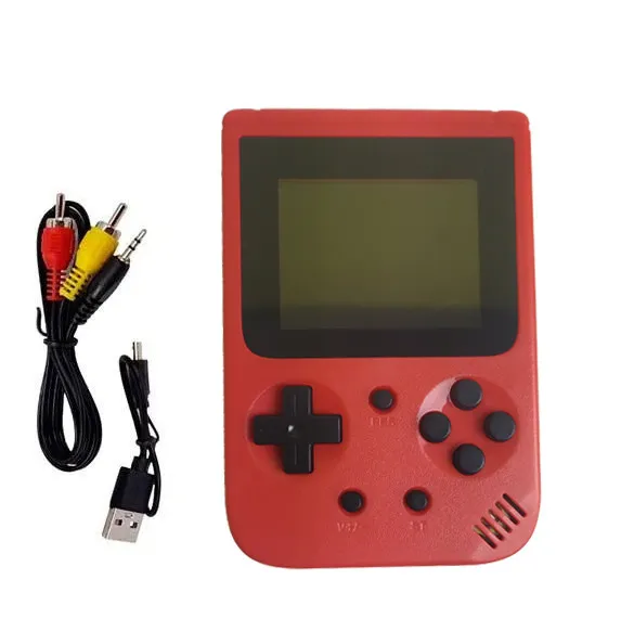 

Игровая консоль-приставка портативная JP-03, 500 игр (Красный)