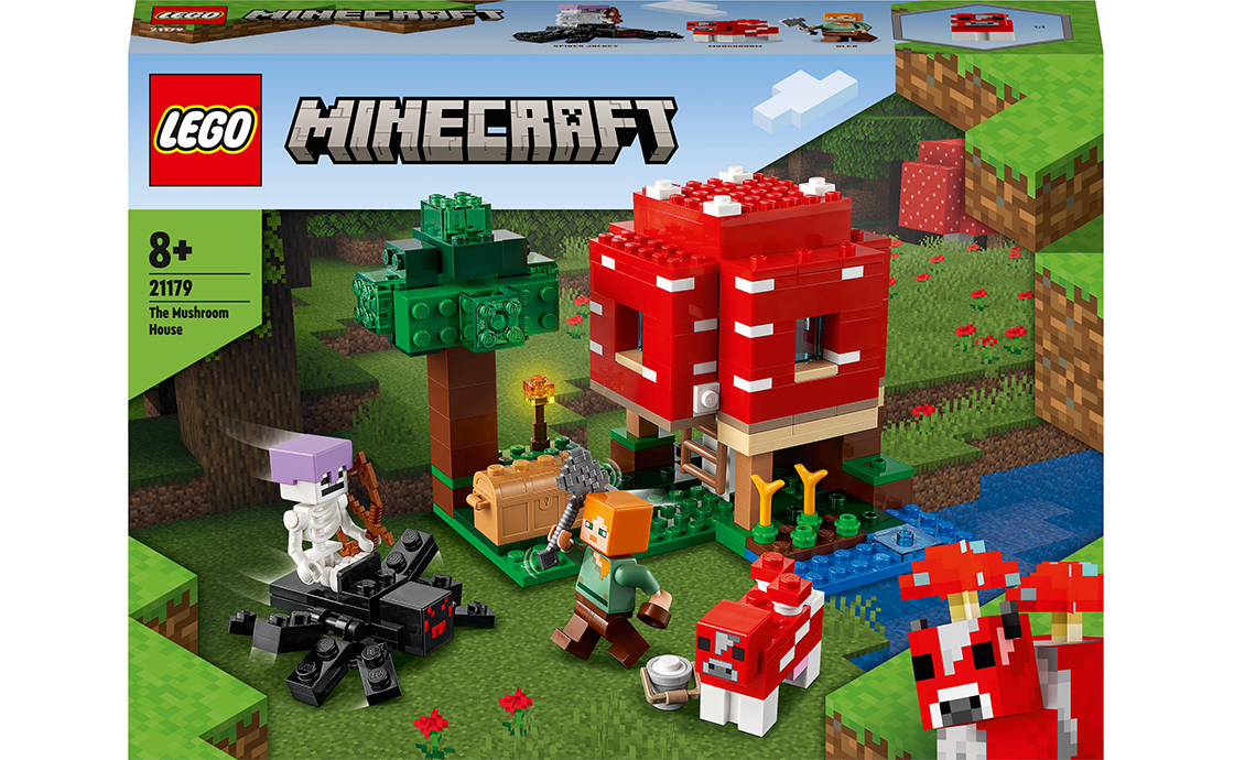 

Конструктор LEGO Грибний будинок 272 деталей (21179)