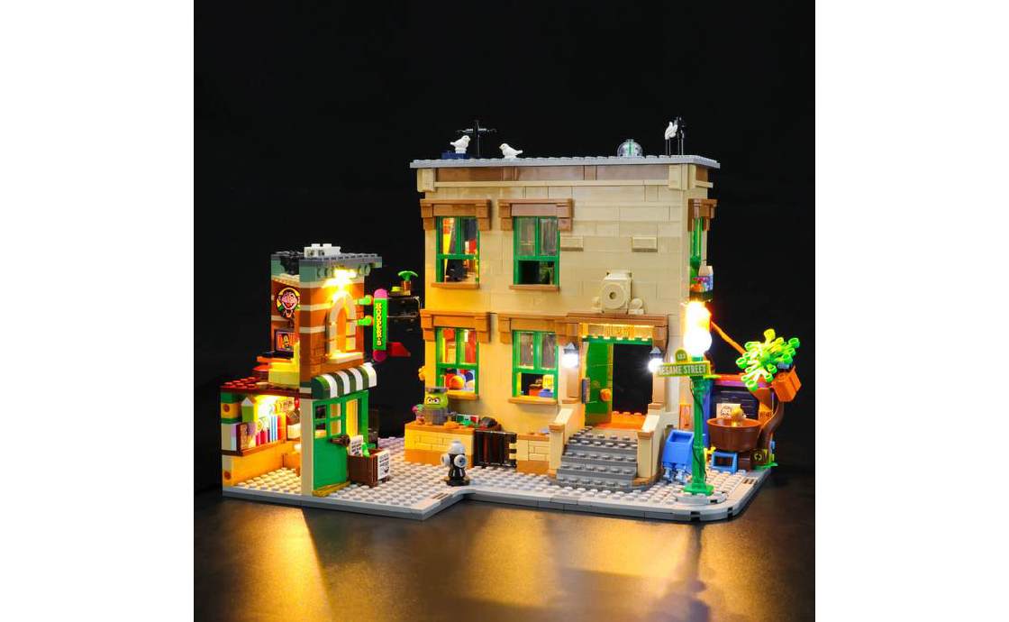 

Конструктор LEGO Підсвічування для набору Ideas 123 Вулиця Сезам (21324) 1 деталей (LGK394)