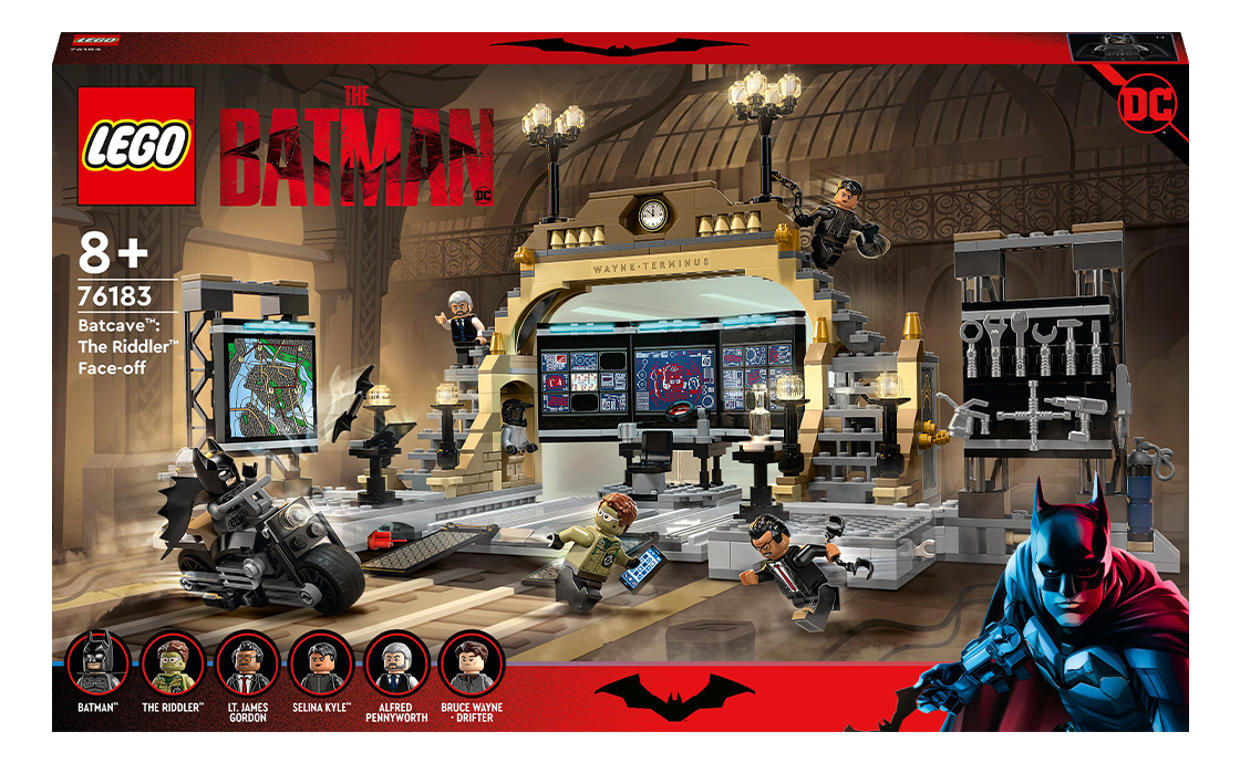 

Конструктор LEGO DC Batman™ Печера Бетмена: сутичка із Загадником 581 деталей (76183)