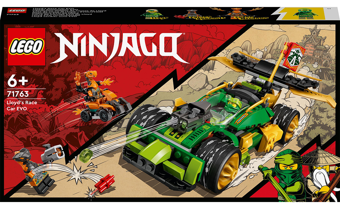 

Конструктор LEGO Гоночний автомобіль Ллойда EVO 279 деталей (71763)
