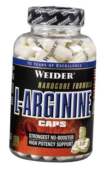 

Л Аргинин, L-Arginine Caps, Weider 100капс (27089011)