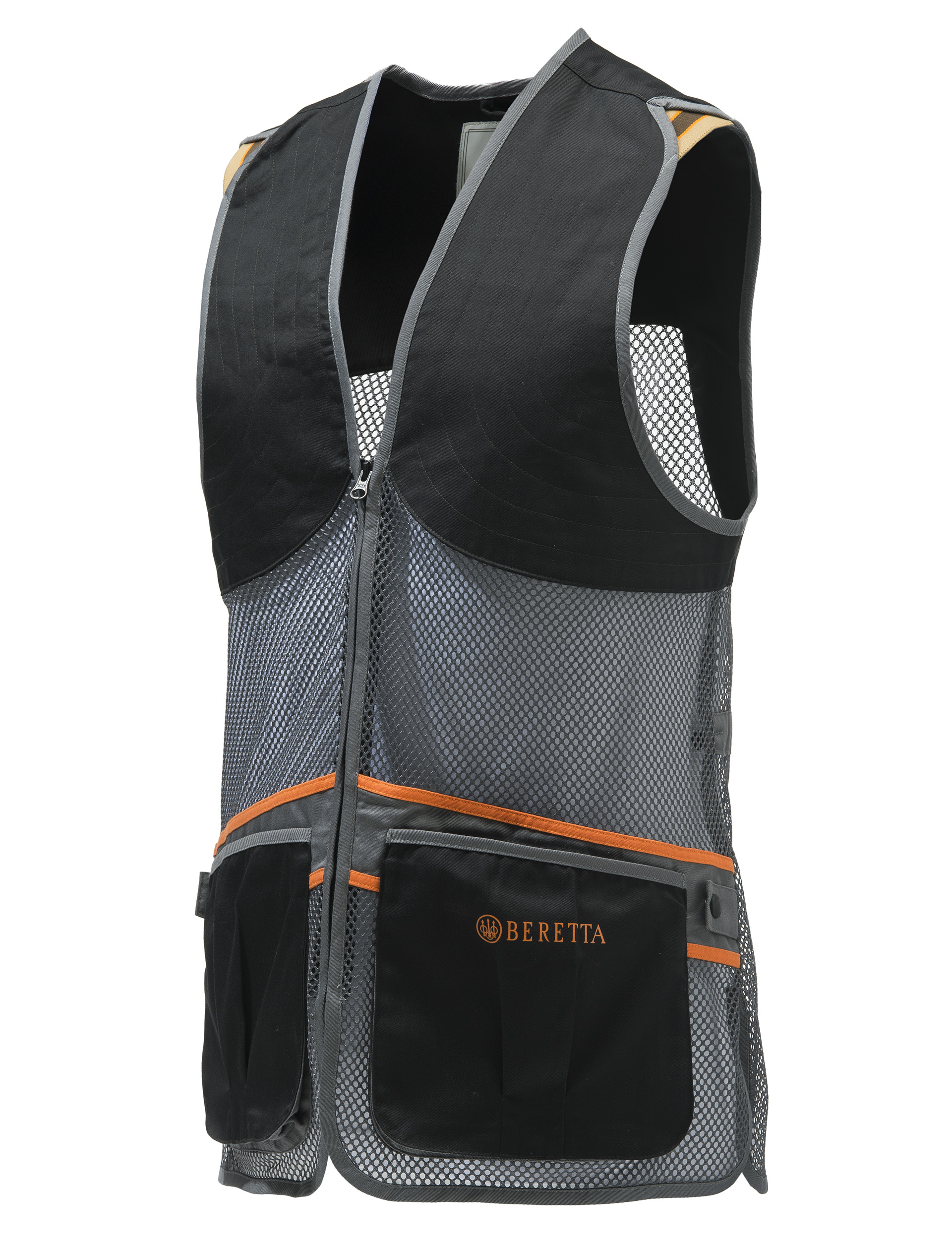 

Жилет стрелковый Beretta Full Mesh Vest  Черный-Серый, Жилет стрелковый Beretta Full Mesh Vest L Черный-Серый