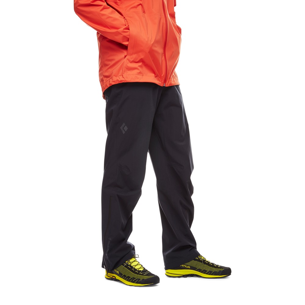 

Штаны мужские Black Diamond Stormline Stretch Rain Pants  Черный, Штаны мужские Black Diamond Stormline Stretch Rain Pants XS Черный