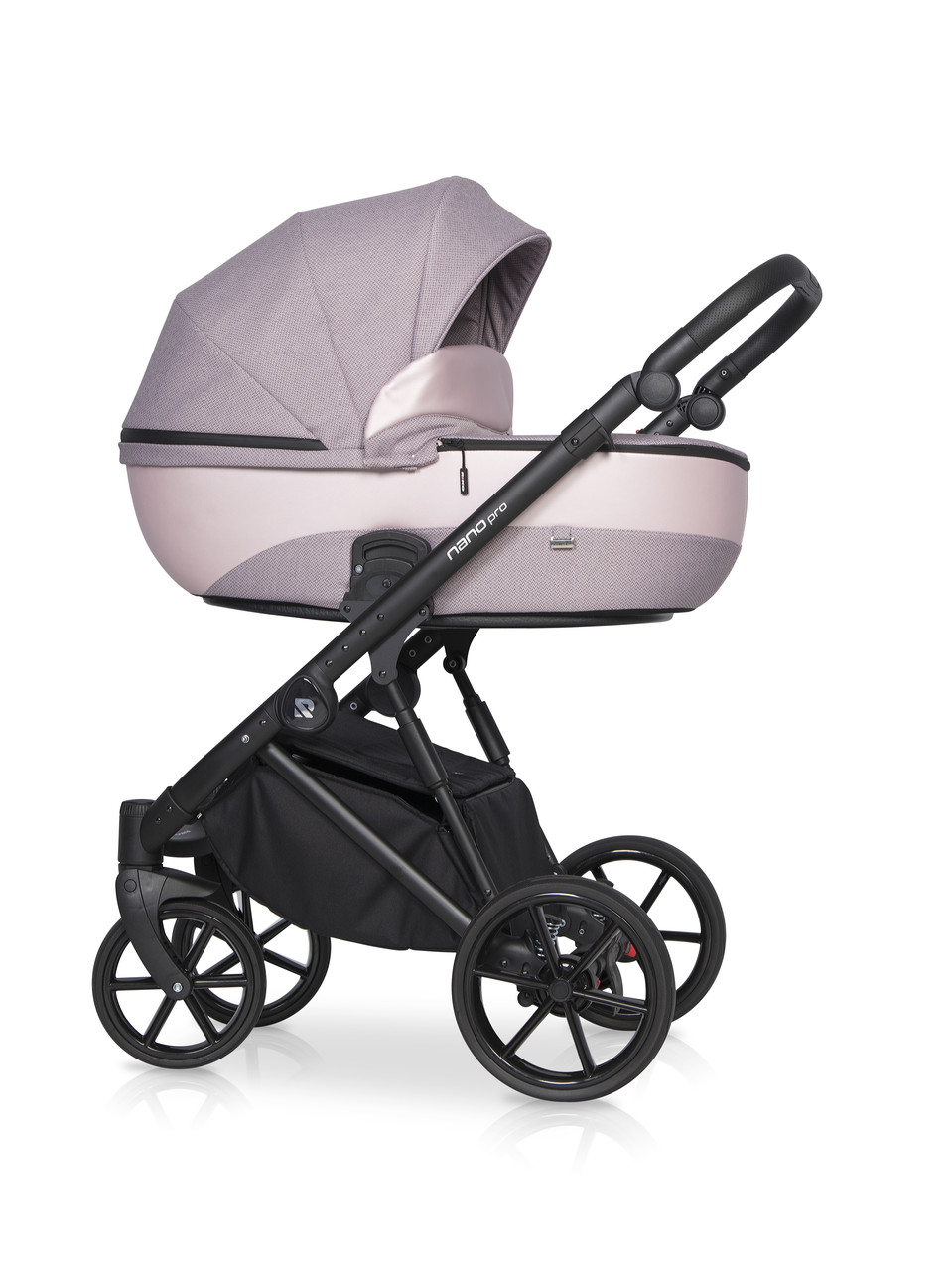 

Коляска 2 в 1 Riko Nano Pro 03 Pearl Pink