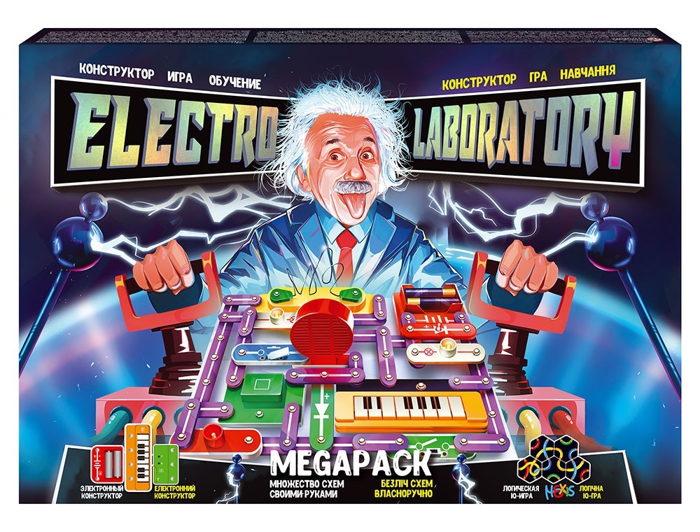 

Электронный конструктор Данко Тойс Electro Laboratory Megapack