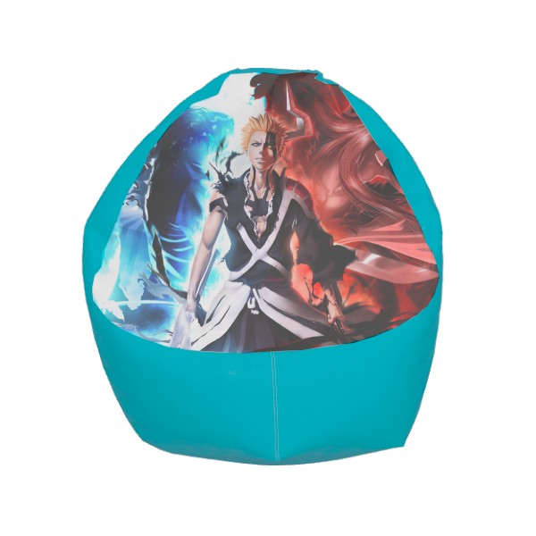

Кресло мешок - Kurosaki Ichigo Bankai Цвет голубой - MyTee