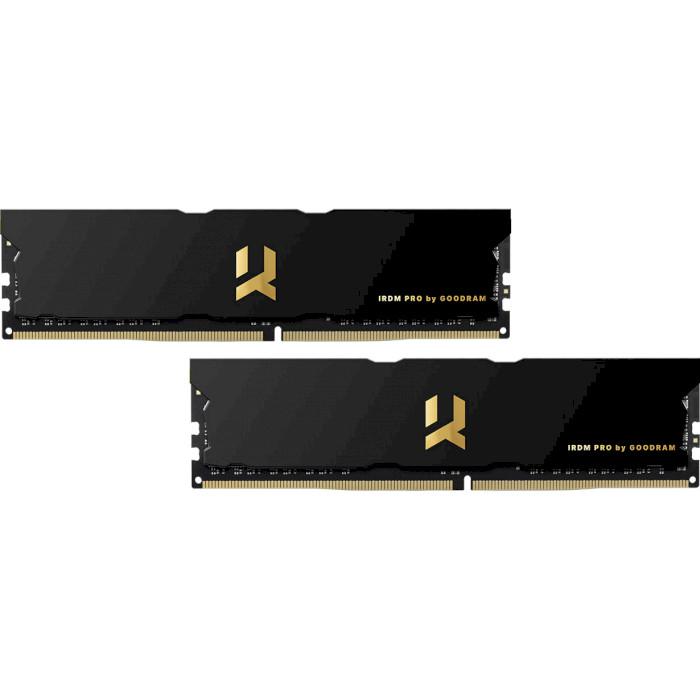 

Модуль памяти GOODRAM IRDM Pro DDR4 3600MHz 32GB Kit 2x16GB (IRP-3600D4V64L17/32GDC)