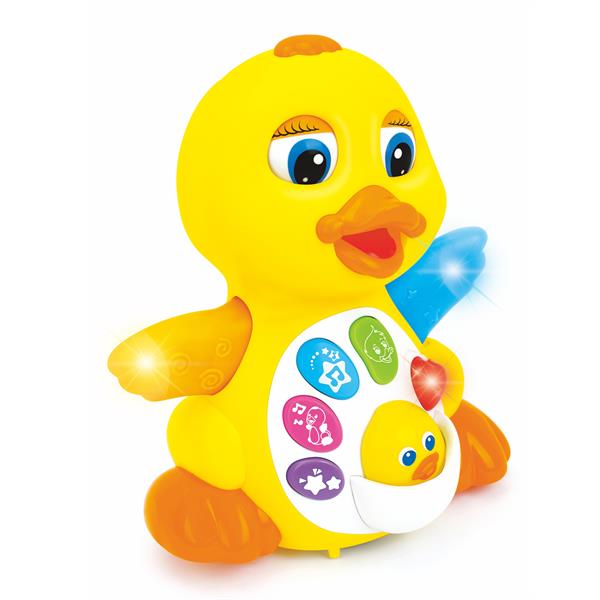 

Музыкальная игрушка Hola Toys Желтый утенок (808)