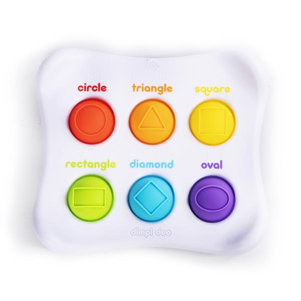 

Игрушка сенсорная Цвет Форма Название Fat Brain Toys Dimpl Duo Брайль (F208EN)