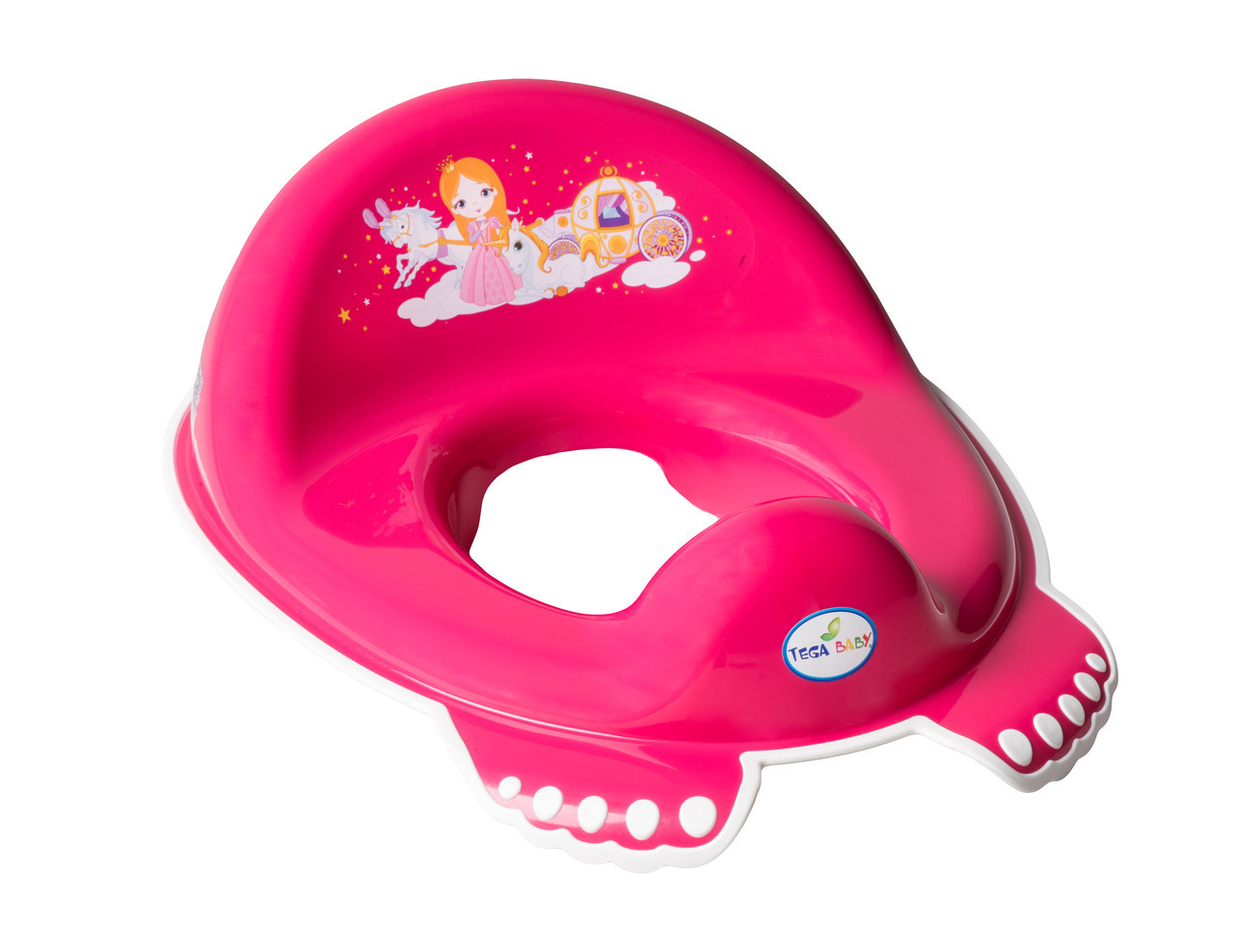 

Накладка на унитаз нескользящая Tega Little Princess Розовый
