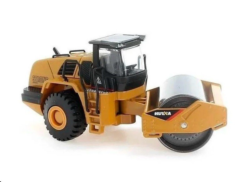 

Машина дорожный каток металлический Hulna Toys масштаб 1:60