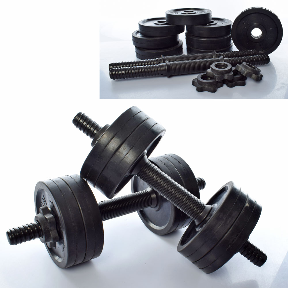 

Гантель Bambi MS 3337-1 9 кг - 2 шт по 4,5 кг