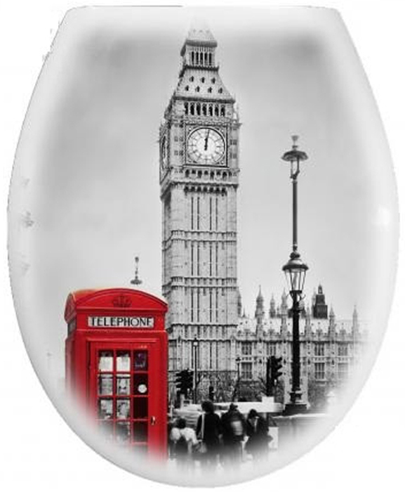 

Сиденье для унитаза KLECHNIOWSKA London Red Soft Close полипропилен