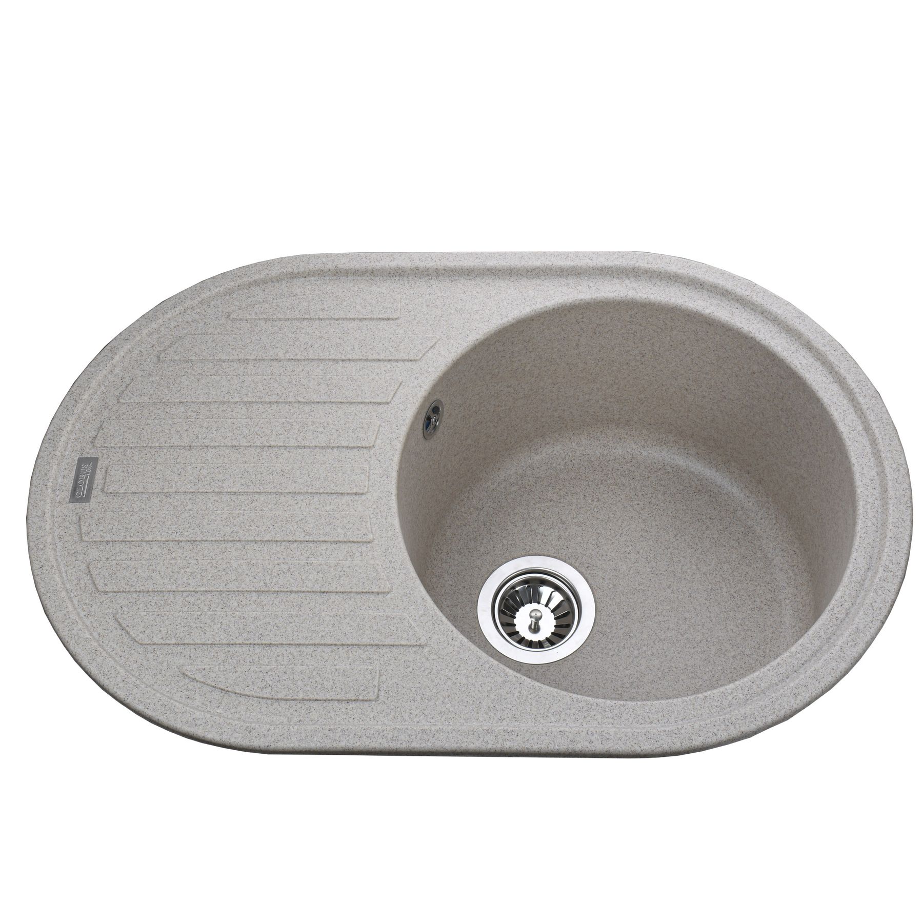 

Гранитная мойка Globus Lux OHARA миндаль 770х500мм-А0008