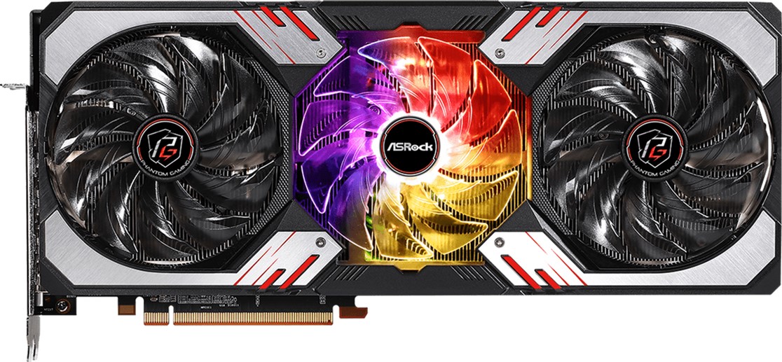 

ASRock PCI-Ex Radeon RX 6800 XT Phantom Gaming D 16G OC 16GB GDDR6 (256bit) (2310/16000) (HDMI, 3 x DisplayPort) (RX6800XT PGD 16GO)