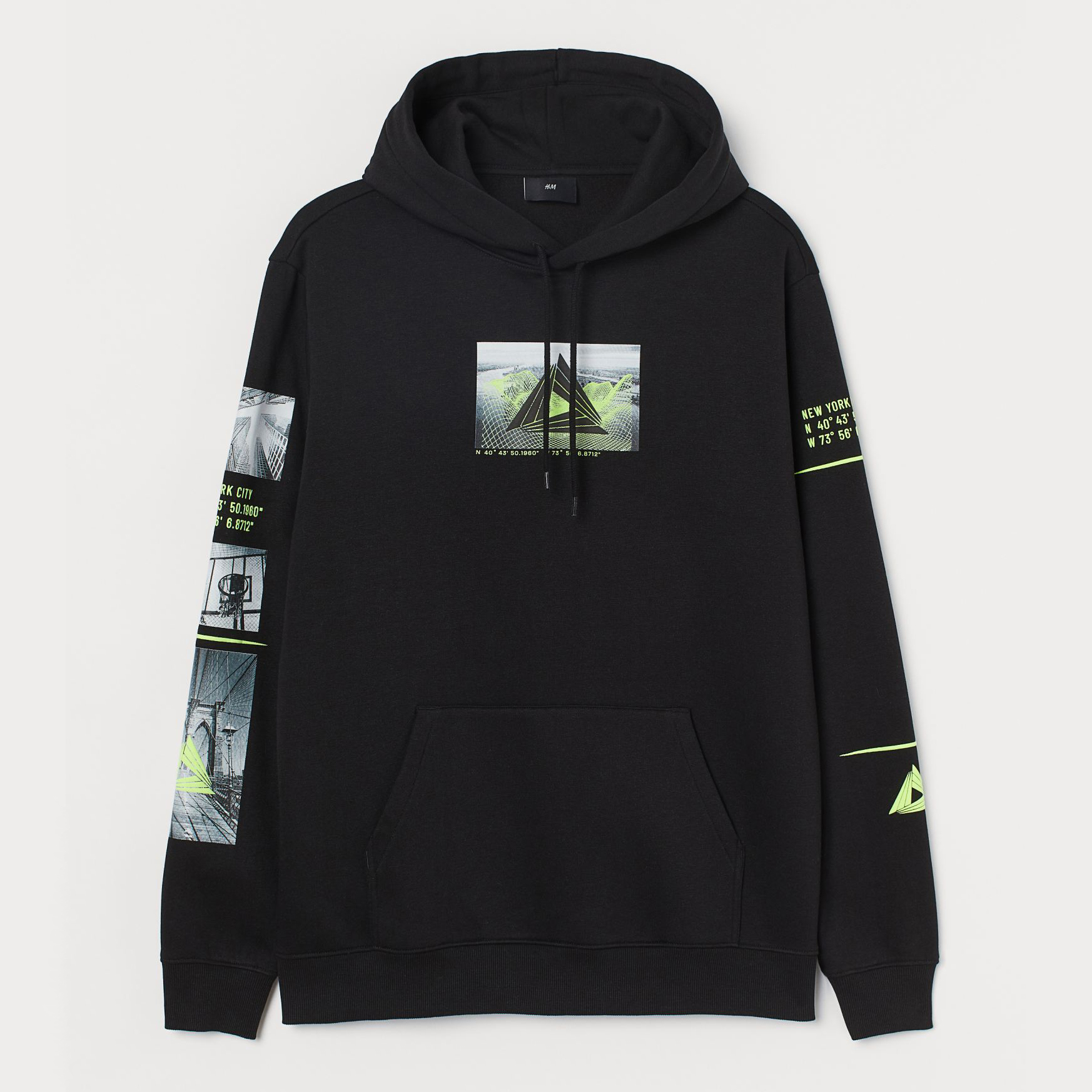 

Худи H& 7387133Aabr  Черное, Худи H&M 7387133Aabr M Черное