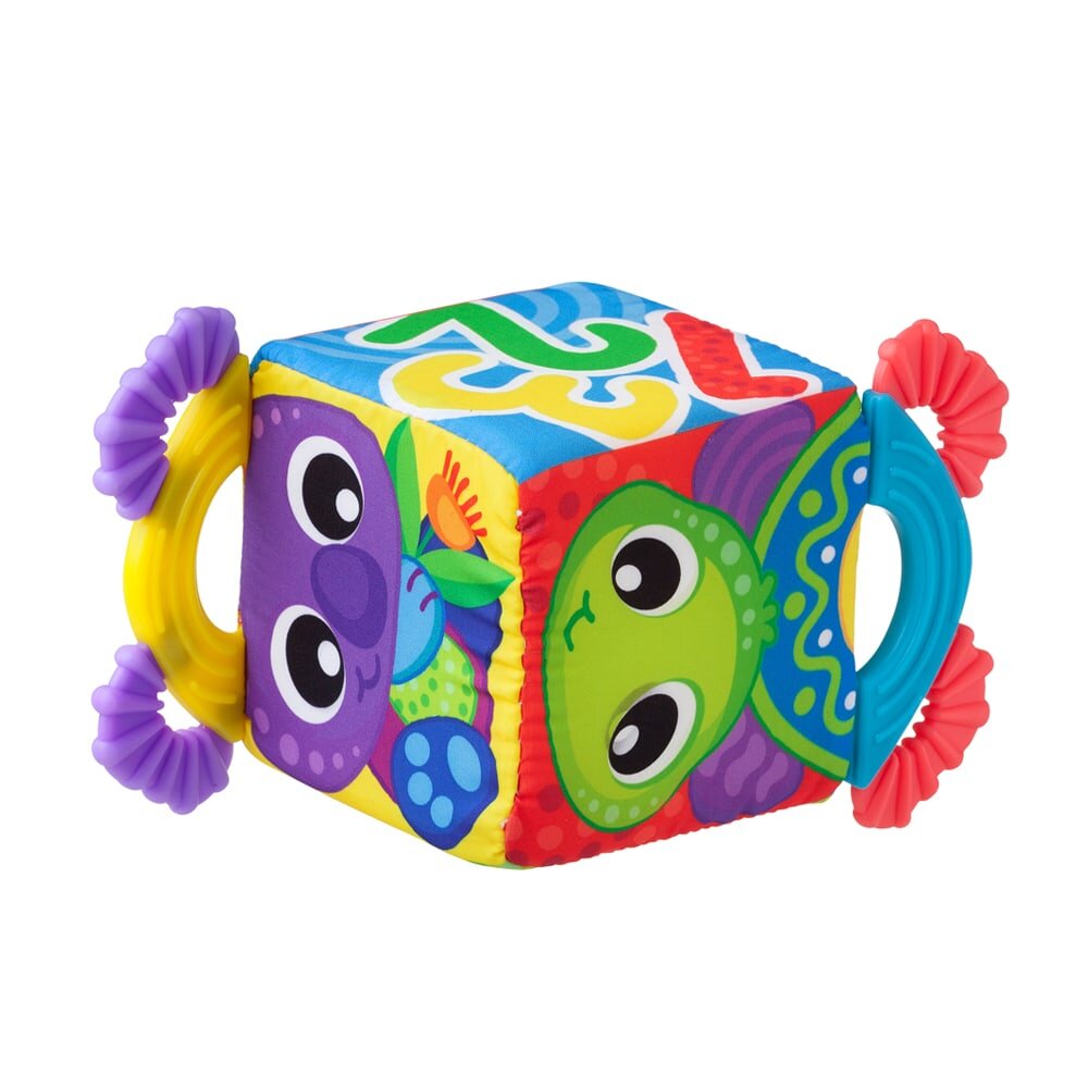 

Прорізувач для зубів Playgro Розвивальний кубик
