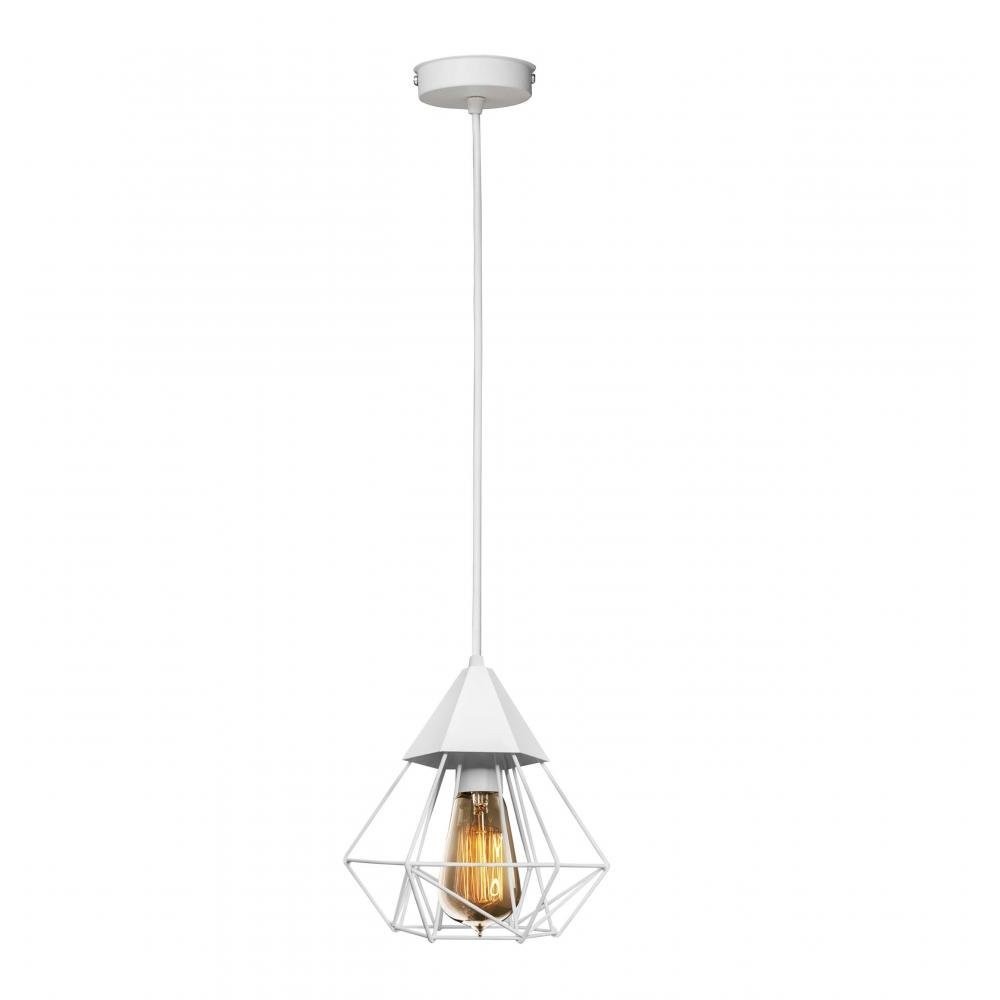 

Светильник подвесной лофт 100lamp Crystal E27 белый (NL 0535 W)