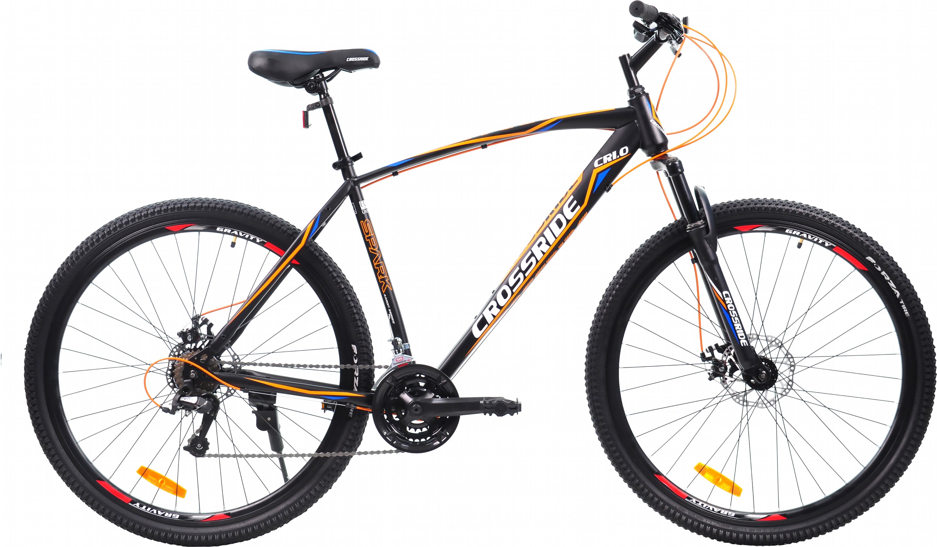 

Велосипед Crossride Spark 29" 17" 2020 Черный (01632-170-1)