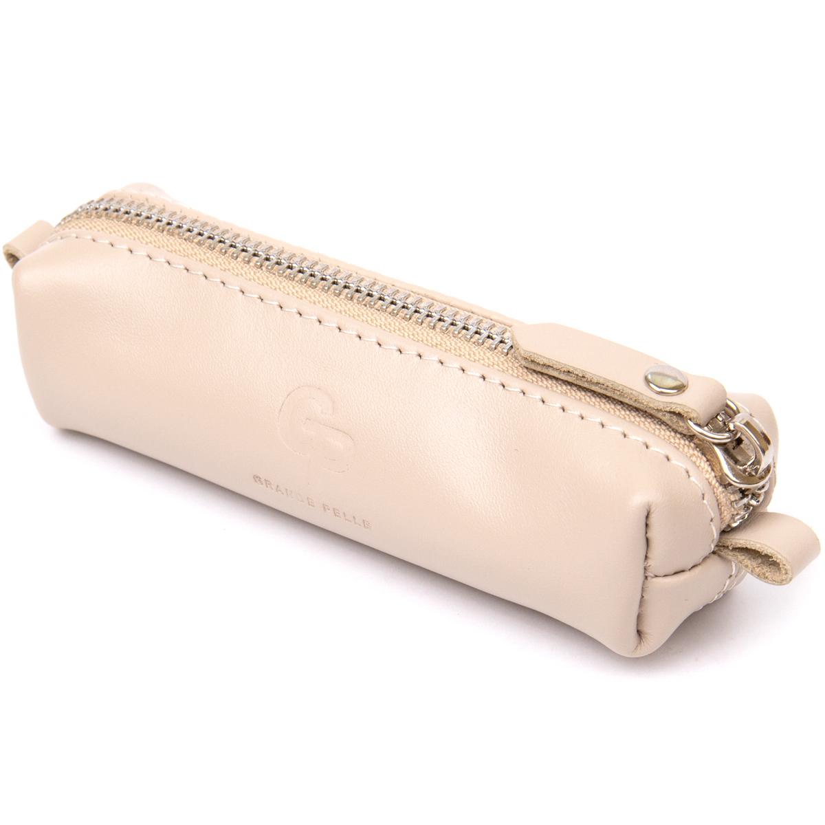 

Кожаная ключница GRANDE PELLE 11383 Бежевый