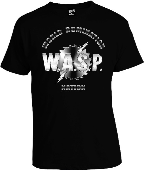 

Футболка WASP World Domination Black Best4U Черный XXXL