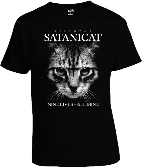 

Футболка Satanicat Nine Lives All Mine Black Best4U Черный, Футболка Satanicat Nine Lives All Mine Black Best4U Черный S